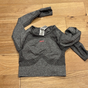 Gymshark FLEX SPORTS LONG SLEEVE‎ CROP TOP XS